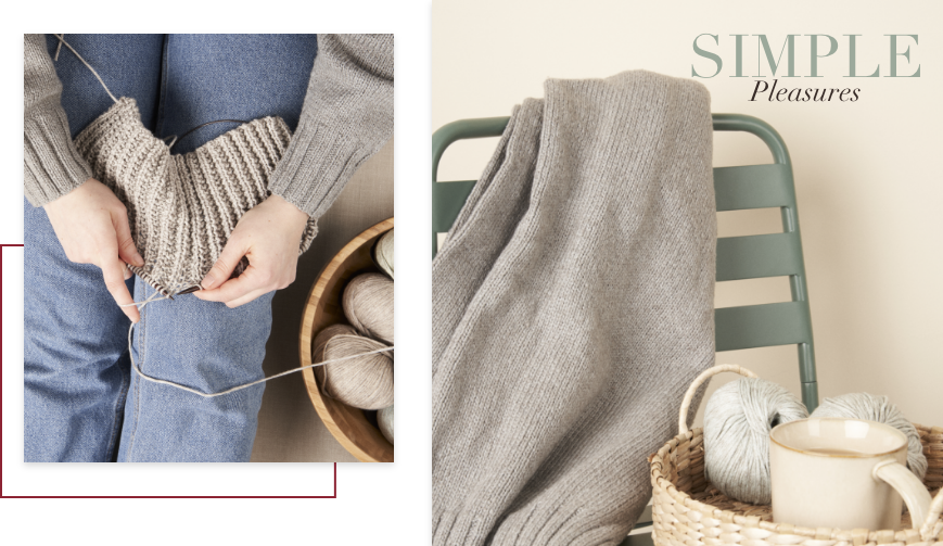 eBlast Campaign Simple Pleasures Be Inspired Block